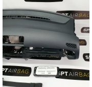 FABIA III 3 ARMATURENBRETT AIRBAG KIT SICHERHEITSGURTE