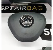 FABIA III 3 DASHBOARD AIRBAG KIT SEAT BELTS