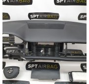KODIAQ DASHBOARD AIRBAG SET REEKS ZITBANDEN VEILIGHEIDSRIEMEN