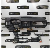 KODIAQ VRS DASHBOARD WITH RED THREAD AIRBAG KIT SEAT BIG BELTS