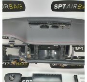 KODIAQ VRS TABLEAU DE BORD AVEC FIL ROUGE AIRBAG ENSEMBLE CEINTURES DE SÉCURITÉ