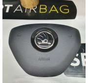 KODIAQ VRS DASHBOARD WITH RED THREAD AIRBAG KIT SEAT BIG BELTS