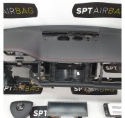 KODIAQ VRS DASHBOARD WITH RED THREAD AIRBAG KIT SEAT SMALL BELTS