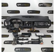 KODIAQ VRS TABLEAU DE BORD AVEC FIL ROUGE AIRBAG ENSEMBLE CEINTURES DE SÉCURITÉ