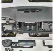 KODIAQ VRS TABLEAU DE BORD AVEC FIL ROUGE AIRBAG ENSEMBLE CEINTURES DE SÉCURITÉ
