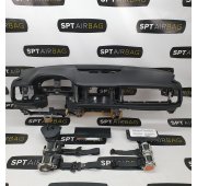 KODIAQ VRS DASHBOARD WITH GREY THREAD AIRBAG KIT SEAT BIG BELTS