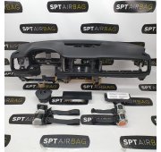 KODIAQ VRS DASHBOARD WITH GREY THREAD AIRBAG KIT SEAT SMALL BELTS