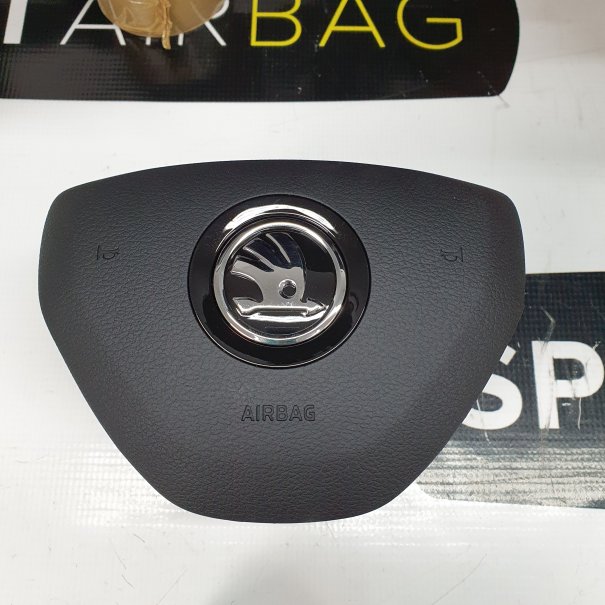KODIAQ VRS DASHBOARD WITH GREY THREAD AIRBAG...