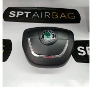 OCTAVIA II 2 LIFT TABLEAU DE BORD AIRBAG ENSEMBLE CEINTURES DE SÉCURITÉ