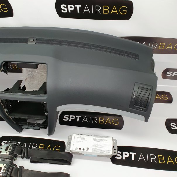 OCTAVIA II 2 RS DASHBOARD AIRBAG KIT SEAT BELTS