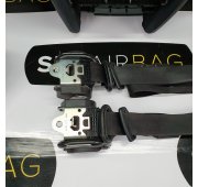 OCTAVIA II 2 RS DASHBOARD AIRBAG KIT SEAT BELTS