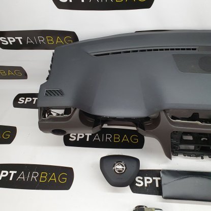 OCTAVIA III 3 LIFT DASHBOARD AIRBAG SET REEKS ZITBANDEN... 2