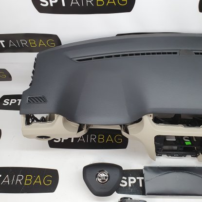 OCTAVIA III 3 DASHBOARD LIGHT BOTTOM AIRBAG KIT SEAT BIG... 2
