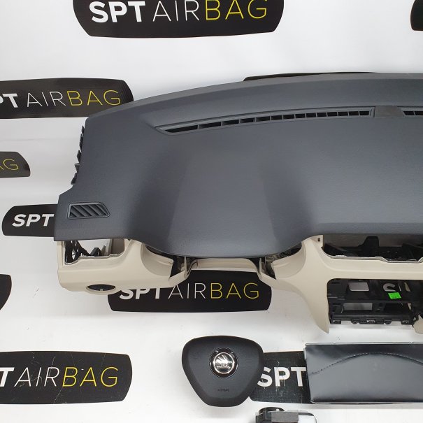 OCTAVIA III 3 DASHBOARD LIGHT BOTTOM AIRBAG KIT...