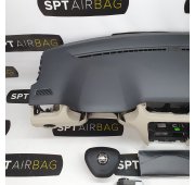 OCTAVIA III 3 DASHBOARD LIGHT BOTTOM AIRBAG KIT SEAT BIG BELTS