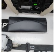 OCTAVIA III 3 DASHBOARD LIGHT BOTTOM AIRBAG KIT SEAT BIG BELTS