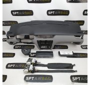 OCTAVIA III 3 LIFT DASHBOARD GRAY BOTTOM AIRBAG KIT SEAT BIG BELTS