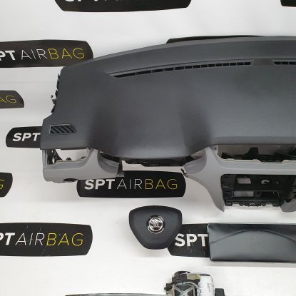 OCTAVIA III 3 LIFT DASHBOARD GRAY BOTTOM AIRBAG KIT SEAT... 2