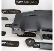 OCTAVIA III 3 DASHBOARD GRAY BOTTOM AIRBAG KIT SEAT SMALL BELTS