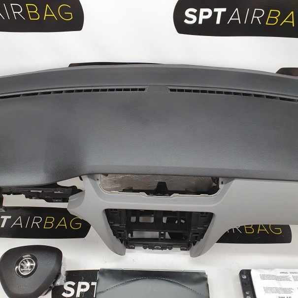 OCTAVIA III 3 CRUSCOTTO AIRBAG SET CINTURE DI...