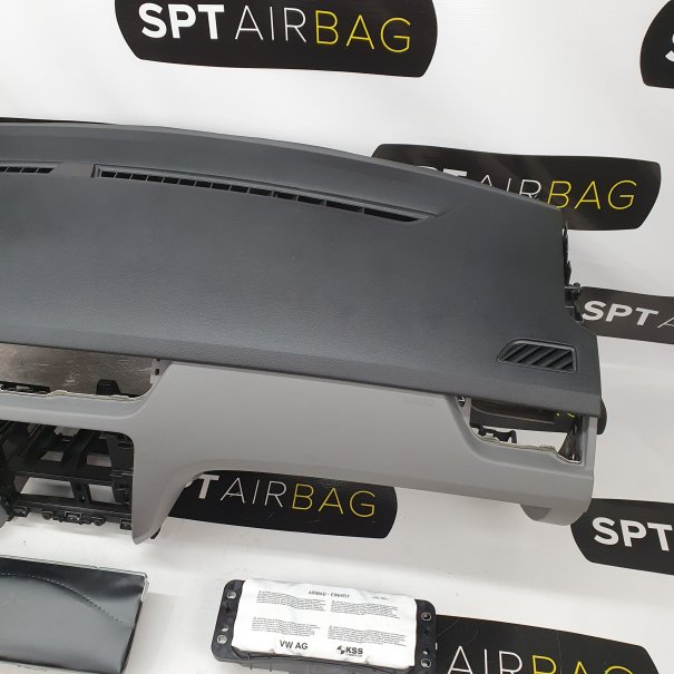 OCTAVIA III 3 DASHBOARD GRAY BOTTOM AIRBAG KIT...