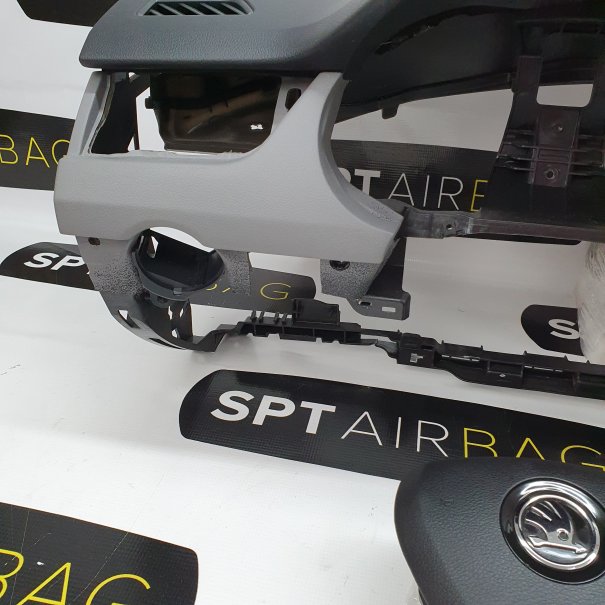 OCTAVIA III 3 CRUSCOTTO AIRBAG SET CINTURE DI...