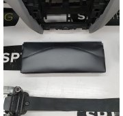 OCTAVIA III 3 DASHBOARD GRAY BOTTOM AIRBAG KIT SEAT SMALL BELTS