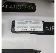 OCTAVIA III 3 DASHBOARD GRAY BOTTOM AIRBAG KIT SEAT SMALL BELTS
