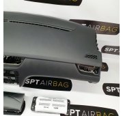 OCTAVIA III 3 XENON CONSOLE DASHBOARD AIRBAG KUSSENS KLEINE RIEMEN