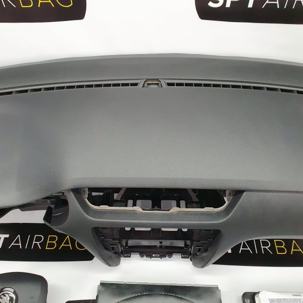 OCTAVIA III 3 XENON CONSOLE DASHBOARD AIRBAG...