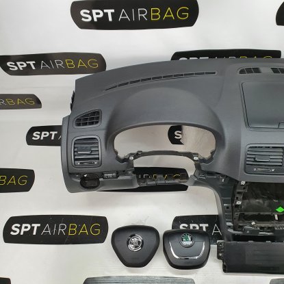 YETI CONSOLE DASHBOARD AIRBAG KIT SEAT BELTS 2