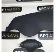 TESLA S TESLA Y ALKANTARA CONSOLE DASHBOARD AIRBAG CUSHIONS