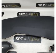 TESLA S TESLA Y ALKANTARA CONSOLE AIRBAG DEL CRUSCOTTO