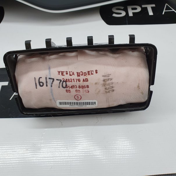 TESLA S CONSOLE DASHBOARD AIRBAG CUSHIONS