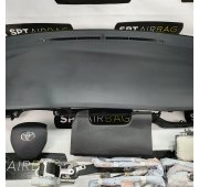 AURIS II 2 SALPICADERO TABLERO DE INSTRUMENTOS AIRBAG CONJUNTO CINTURONES DE SEGURIDAD CORTINAS DE AIRE