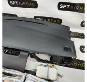 AURIS II 2 SALPICADERO TABLERO DE INSTRUMENTOS AIRBAG CONJUNTO CINTURONES DE SEGURIDAD CORTINAS DE AIRE