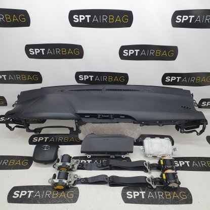 HILUX VIII 8 KONSOLE ARMATURENBRETT AIRBAG KIT SITZGURTE