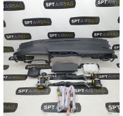 HILUX VIII 8 CONSOLA DASHBOARD AIRBAG KIT SET BELTS CURTAINS