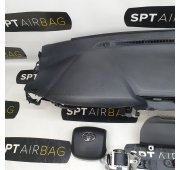 HILUX VIII 8 DASHBOARD AIRBAG SET VEILIGHEIDSRIEMEN CORTINAS DE AIRE