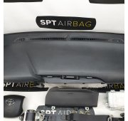 HILUX VIII 8 CONSOLA DASHBOARD AIRBAG KIT SET BELTS CURTAINS