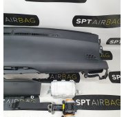 HILUX VIII 8 CONSOLA DASHBOARD AIRBAG KIT SET BELTS CURTAINS