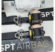 HILUX VIII 8 CONSOLA DASHBOARD AIRBAG KIT SET BELTS CURTAINS