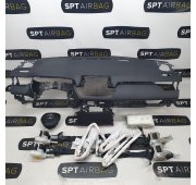 RAV4 BLUE THREAD DASHBOARD AIRBAG KIT SEAT BELTS CURTAINS