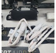 RAV4 BLUE THREAD DASHBOARD AIRBAG KIT SEAT BELTS CURTAINS