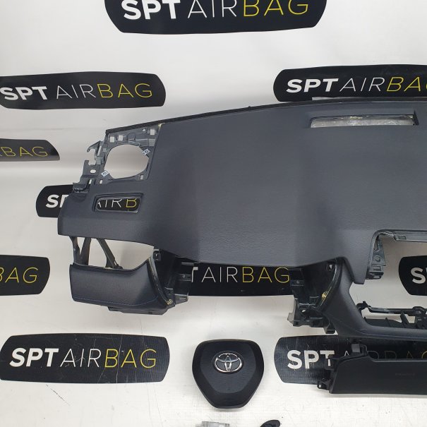 RAV4 BLAUWE DRAAD DASHBOARD AIRBAG SET...