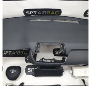 RAV4 BLAUWE DRAAD DASHBOARD AIRBAG SET VEILIGHEIDSRIEMEN