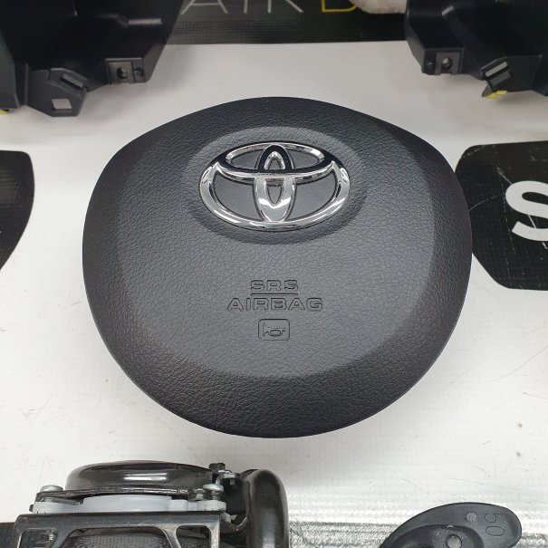 YARIS III 3 CONSOLA DASHBOARD AIRBAG KIT SET...