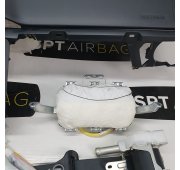 YARIS III 3 KONSOLA DESKA ROZDZIELCZA AIRBAG PODUSZKI KURTYNY PASY