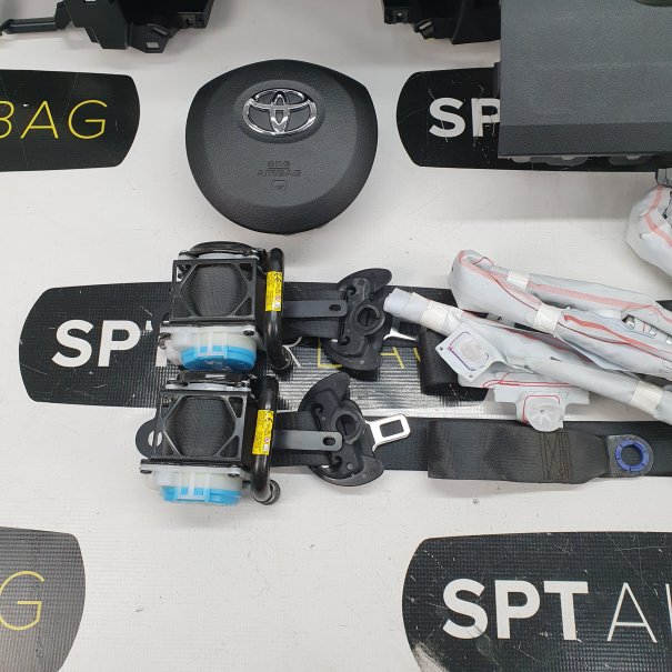 YARIS III 3 CONSOLA DASHBOARD AIRBAG KIT SET...