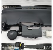 YARIS III 3 LIFT CONSOLA SALPICADERO TABLERO DE INSTRUMENTOS AIRBAG CONJUNTO CINTURONES DE SEGURIDAD
